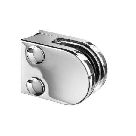 Pinza para vidrio mod 20 zamac para tubo redondo Ø42,4mm