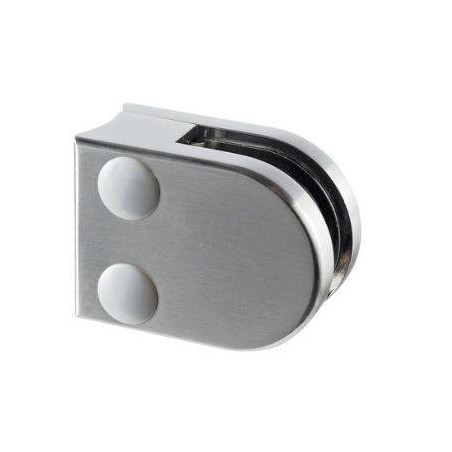 Pinza para vidrio mod 20 zamac para tubo redondo Ø42,4mm