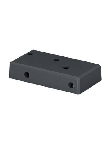 Base Derecha para poste de aluminio 9027