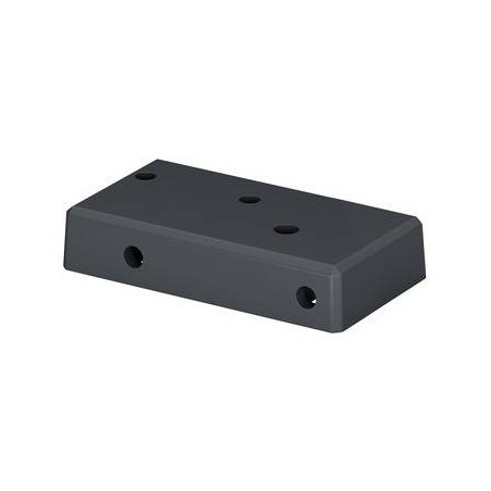 Base Derecha para poste de aluminio 9027