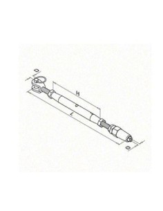 Tensor de cable de acero inoxidable 7250 2