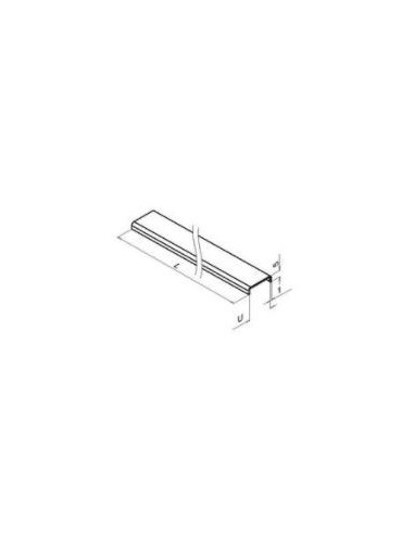 Plano Protector de bordes en aluminio Mod.6945-6940 - Qrailing