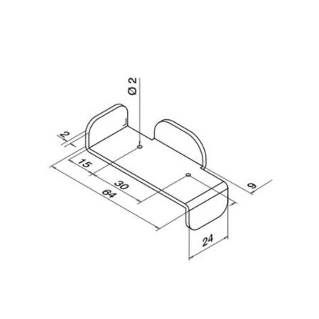 Plano Plantilla para Easy Alu, modelo 0770 - Qrailing