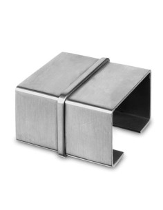 Conector rectangular de unión para tubos en perfil U 6790