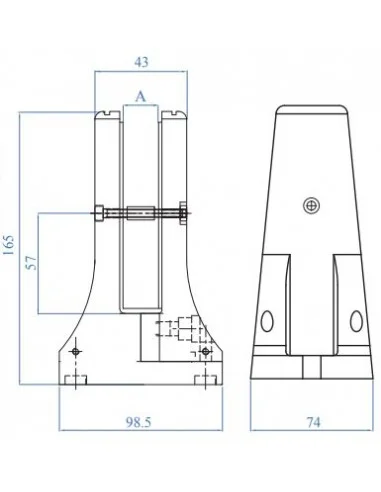 Esquema base para pinza Camaleón J200360