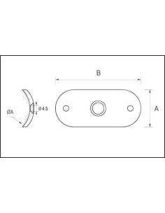 Valona AISI 316 para tubo - Barmet 2