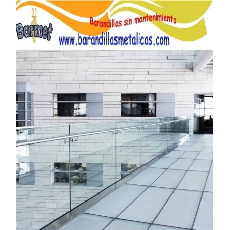 Pasamanos de acero inoxidable de Barmet Q155