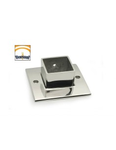 Base de acero inoxidable AV-610 40x40 AISI316