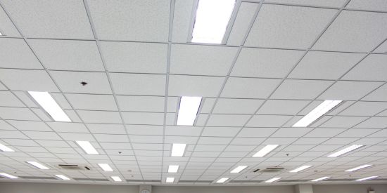 iluminación en oficinas