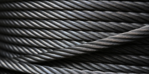 Cable de acero plastificado