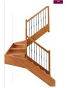 Escaleras madera
