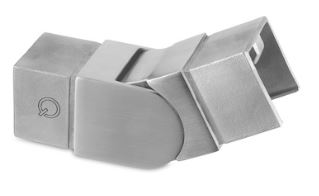 Conector ajustable hacia arriba para tubo cuadrado perfil en U