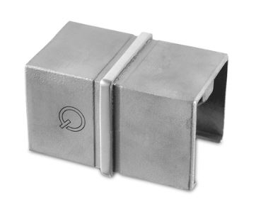 conector para barra cuadrada 40x40 tramos rectos