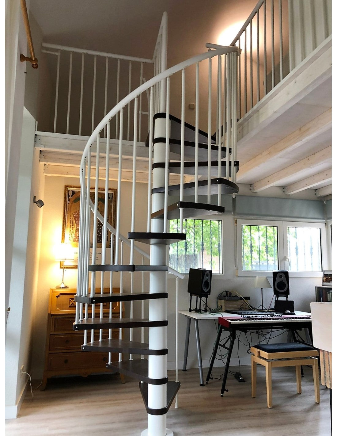 Escalera de caracol Kubo, configuración diámetro 110-120